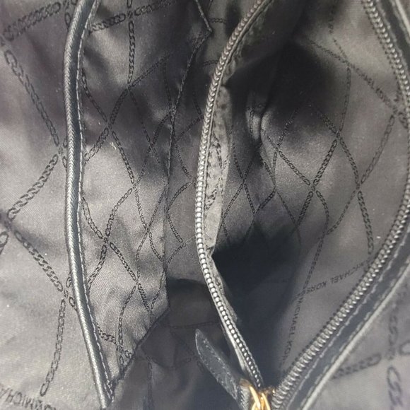 Vintage 2003 Michael Kors Sullivan Small Convertible Top Zip Tote Cross Retired - Picture 9 of 11